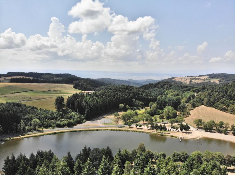 lac champagnac jour aerien