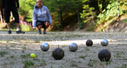 petanque camping la chanterelle champagnac le vieux