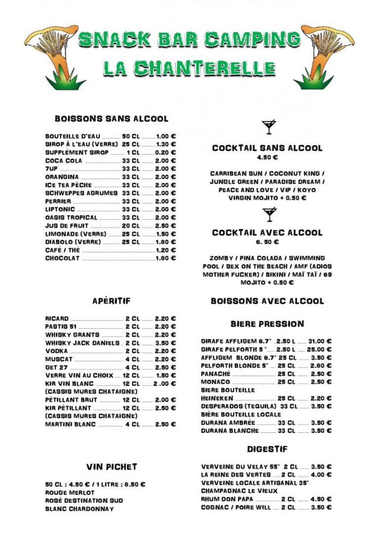 Restoration Camping La Chanterelle